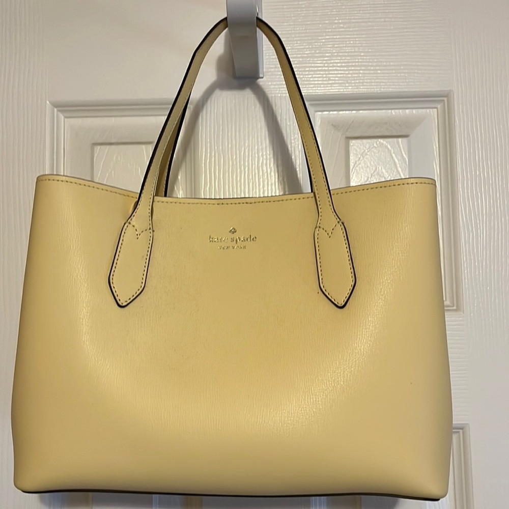 NWT Kate Spade Harper Satchel Butter
